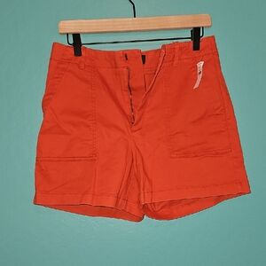 Banana Republic Women's Burnt Orange Cargo Shorts